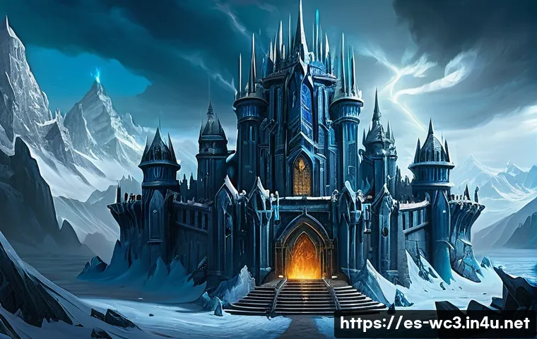 워크래프트3 다음 확장팩 루머 - **Prompt 1: The Lich King's Citadel - A Tale of Two Eras**
    "A majestic, highly detailed fantasy ...